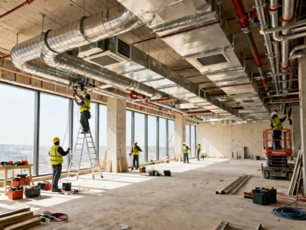 Commercial building mechanical systems
