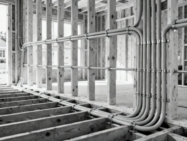 Uponor residential plumbing installation